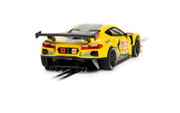 Scalextric C4558 Chevrolet Corvette C8.R No. 33 Le Mans GTE AM winner 2023 slot car, rear three-quarter view