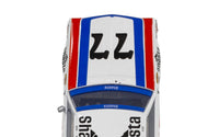 Scalextric C4583 AMC Hornet Trans Am Buzz Dwyer No. 77 slot car, hood and roof detail