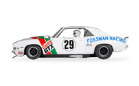 Scalextric C4643 Chevrolet Camaro Castrol Racing 1971 No. 29 slot car, left-side profile