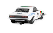 Scalextric C4643 Chevrolet Camaro Castrol Racing 1971 No. 29 slot car, rear three-quarter view