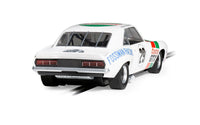Scalextric C4643 Chevrolet Camaro Castrol Racing 1971 No. 29 slot car, rear three-quarter view