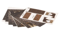 Scene-A-Rama SP4134 Castle Kit pre-cut castle, roof and horse graphic sheets