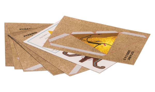 Scene-A-Rama SP4136 Pyramid Kit pre-cut pyramid and boat graphic sheets