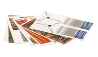 Scene-A-Rama SP4138 Energy Efficient Kit pre-cut building, turbine and solar panel graphic sheets