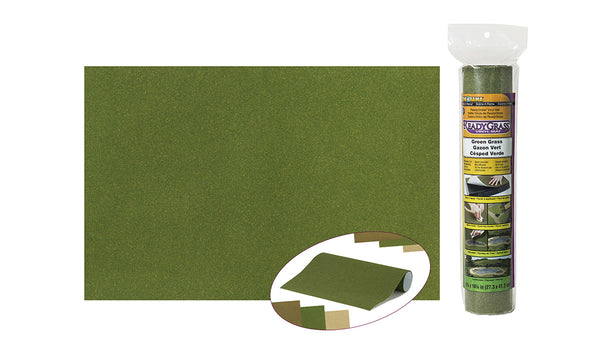 Scene-A-Rama SP4161 Green Grass ReadyGrass vinyl mat sheet with retail package