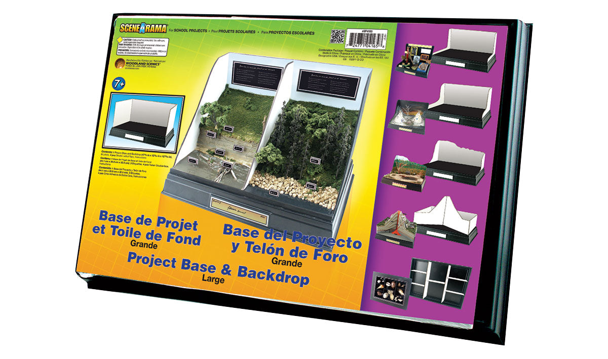 Scene-A-Rama SP4165 Large Project Base and Backdrop retail package