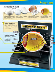Scene-A-Rama SP4170 Project Book manufacturer preview of eye anatomy project, page 13