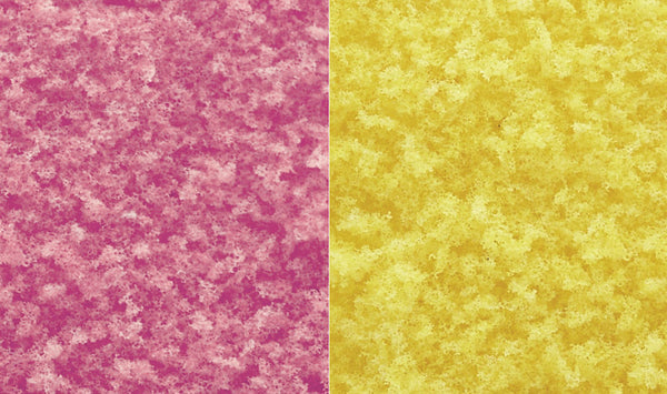 Scene-A-Rama SP4188 Yellow and Pink Flowers scenery material close-up texture