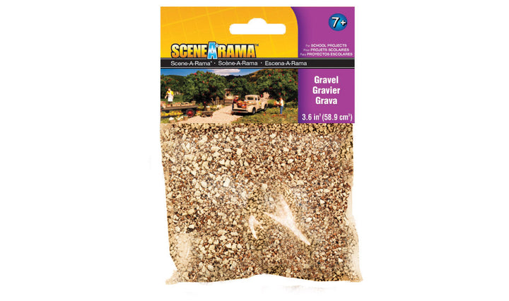 Scene-A-Rama SP4190 Gravel scenery material retail package