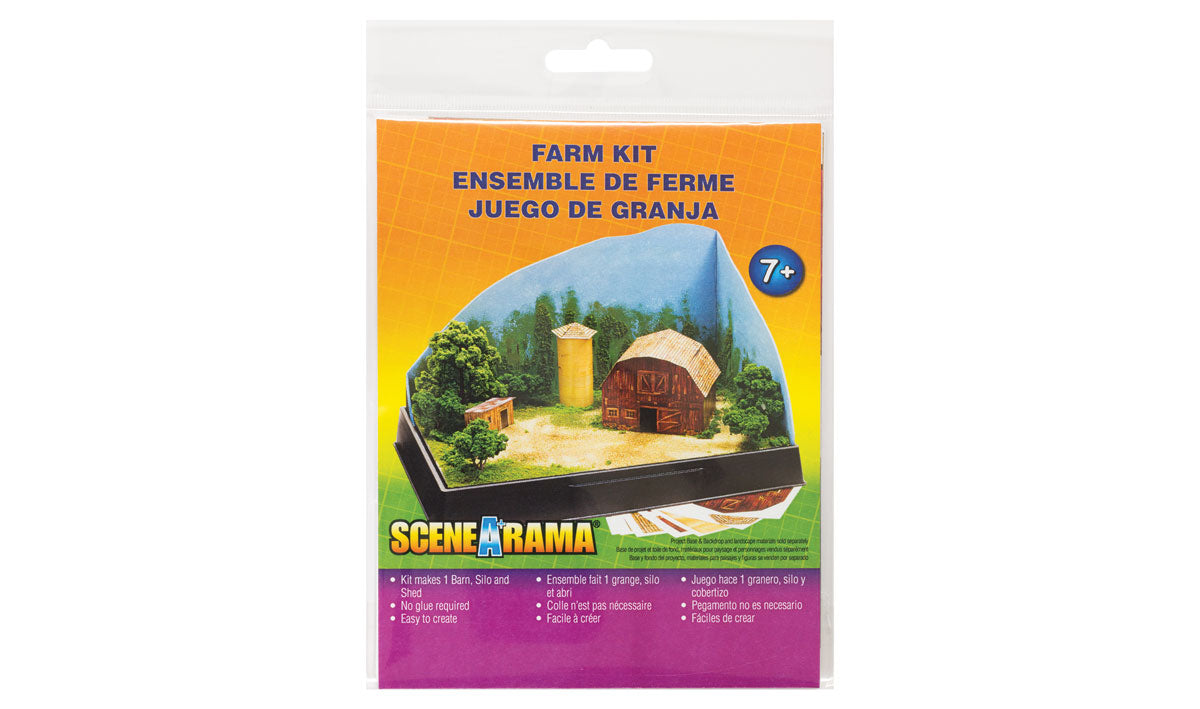 Woodland Scenics Scene-A-Rama SP4241 Farm Kit, retail package