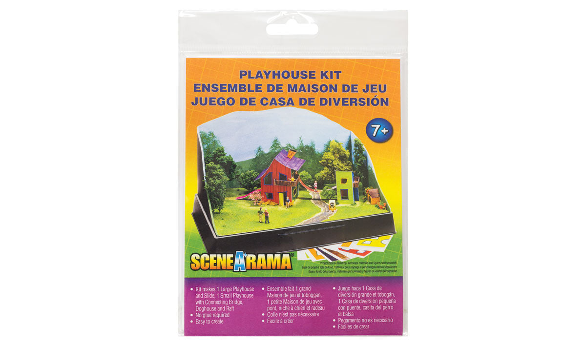 Woodland Scenics Scene-A-Rama SP4243 Playhouse Kit, retail package
