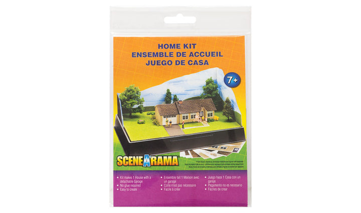 Woodland Scenics Scene-A-Rama SP4244 Home Kit, retail package