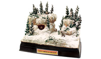 Scene-A-Rama SP4449 North American Wildlife figures in a diorama example; base and scenery not included