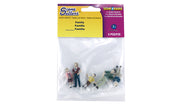 Woodland Scenics Scene-A-Rama SP4452 Family Scene Setters, five-piece retail package