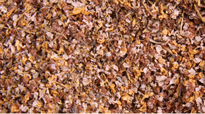 Scenic Express 6623 Leaf Litter SuperLeaf, 24 oz Eco Pak; manufacturer leaf-flake texture detail, package not shown.