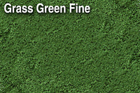 Scenic Express 805E Grass Green Fine, 48 oz Eco Pak; manufacturer ground-cover texture detail, package not shown.