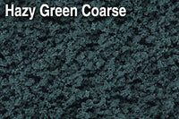 Scenic Express 818E Hazy Green Coarse, 48 oz Eco Pak; manufacturer ground-cover texture detail, package not shown.