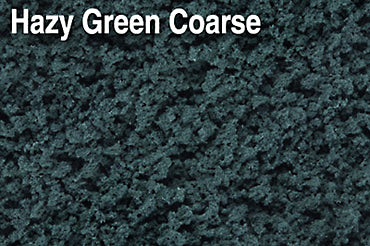 Scenic Express 818E Hazy Green Coarse, 48 oz Eco Pak; manufacturer ground-cover texture detail, package not shown.