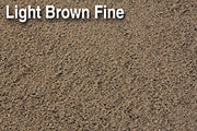 Scenic Express 830E Light Brown Fine, 48 oz Eco Pak; manufacturer ground-cover texture detail, package not shown.
