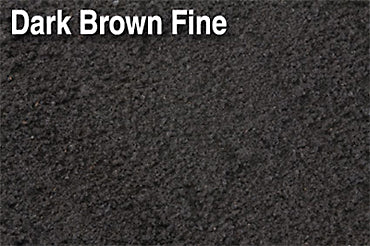 Scenic Express 850E Dark Brown Fine, 48 oz Eco Pak; manufacturer ground-cover texture detail, package not shown.