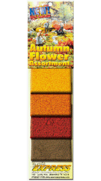 Scenic Express EX0892 Autumn Flower Assortment, four 2 oz packs