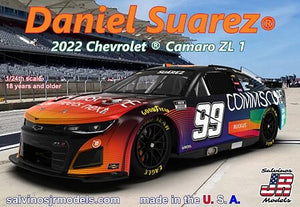 Salvinos JR Models THC2022DSP 1/25 2022 Daniel Suárez Chevrolet Camaro Kit product image