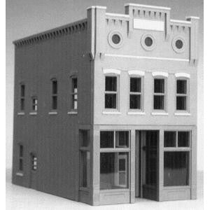 Smalltown USA HO Scale Mike's Mrkt Kit Lf Cnr — exact product view