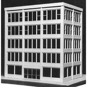 Smalltown USA HO Scale Vicky's 5 Story Bldg — exact Smalltown USA product image