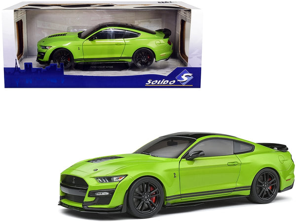 2020 Shelby GT500 Grabber Lime/Black – Solido 1:18