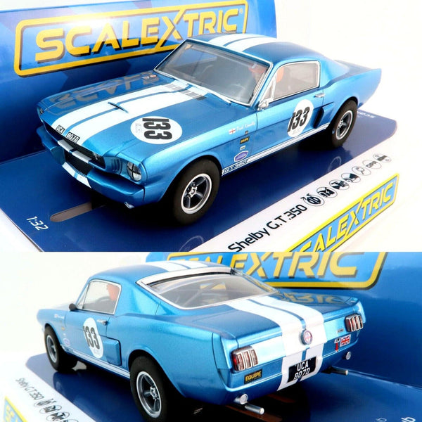 Scalextric Shelby Mustang GT350 Paul Kenelly 1:32 Slot Car - C4517