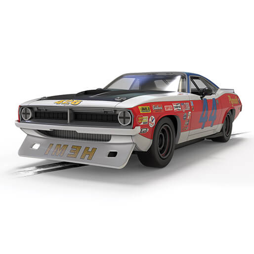 Scalextric 1/32 Plymouth Barracuda Spa Summer Classic 2023 – C4525