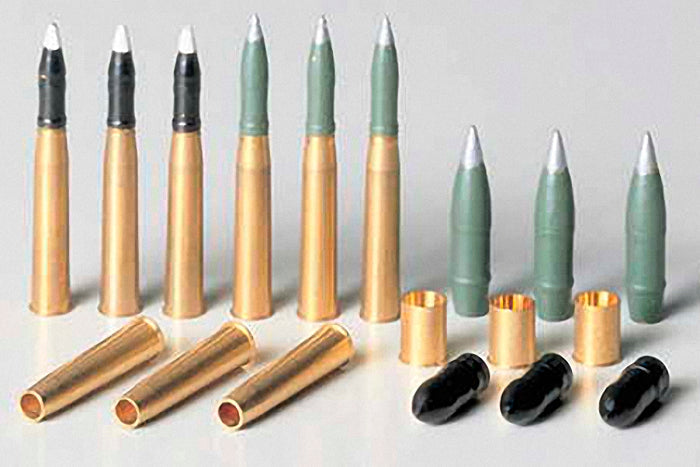 Tamiya 1/35 Stug Iii Brass Projectiles – 35198 — exact product reference