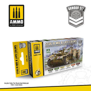 AMMO by Mig Jimenez StuG III Mid & Late Colors 1944–1945 Set – A.MIG-7186 — exact AMMO product