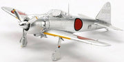 Tamiya 1:72 Mitsubishi A6M5 Zeke Zero Fighter Silver-Plated – 10316 — exact Tamiya product photo