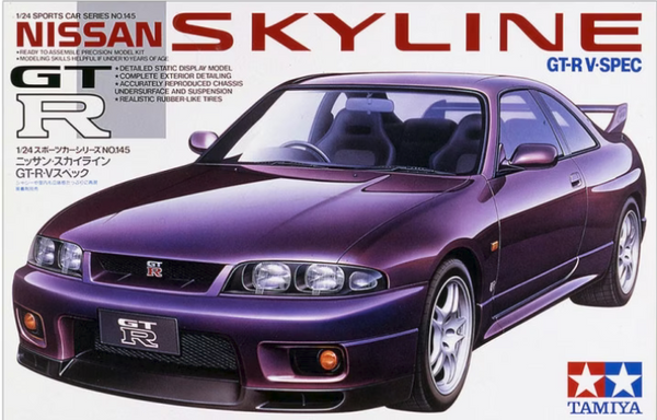 Tamiya 1/24 Nissan Skyline Gt-R V.Spec - 24145 — exact product reference