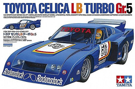 Tamiya 1/24 Toyota Celica Turbo Group 5 Model Kit – 24377