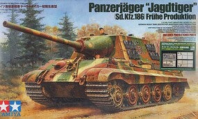 Tamiya 1/35 German Tank Destroyer Jagdtiger Model Kit – 25162