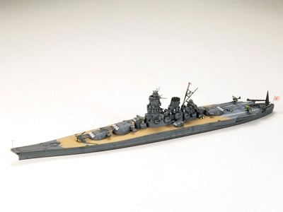 Tamiya Japanese Battleship Musashi 1:700 Model Kit 31114 — assembled model example