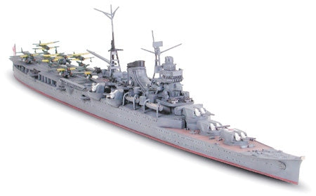 Tamiya Japanese Aircraft-Carrying Cruiser Mogami 1:700 Model Kit 31341 — manufacturer model example 1