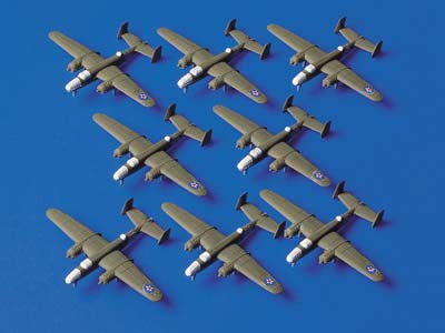 Tamiya North American B-25 Mitchell Aircraft Set 1:700 Model Kit 31515 — manufacturer model example 1