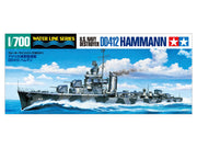 Tamiya USS Hammann DD-412 Destroyer 1:700 Model Kit 31911 — manufacturer model example 2