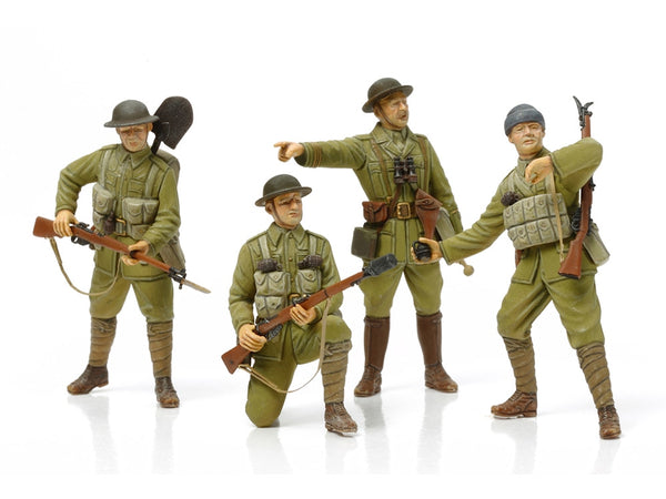 Tamiya WWI British Infantry and Small Arms Set 1:35 Model Kit 32409 — manufacturer model example 1