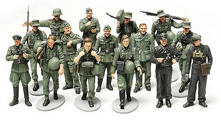 Tamiya WWII German Infantry on Maneuvers 1:48 Model Kit 32530 — manufacturer model example 1