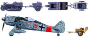 Tamiya German Kettenkraftrad and Aircraft Power Supply Unit 1:48 Model Kit 32533 — manufacturer model example 3