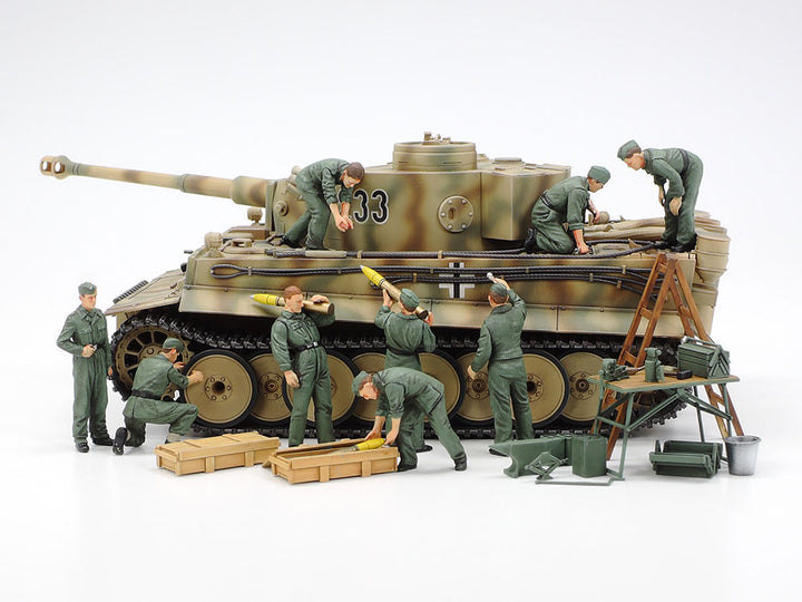 Tamiya WWII German Tank Crew Field Maintenance Set 1:48 Model Kit 32547 — manufacturer model example 1