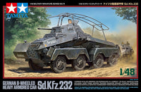Tamiya German Sd.Kfz. 232 8-Wheeled Armored Car 1:48 Model Kit 32574 — manufacturer example 2