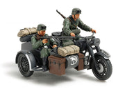 Tamiya German Motorcycle and Sidecar 1:48 Model Kit 32578 — manufacturer example 1