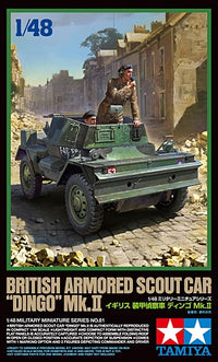 Tamiya British Dingo Mk. II Armored Scout Car 1:48 Model Kit 32581 — manufacturer example 2