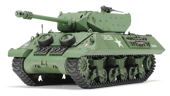 Tamiya British M10 IIC Achilles Tank Destroyer 1:48 Model Kit 32582 — manufacturer example 1
