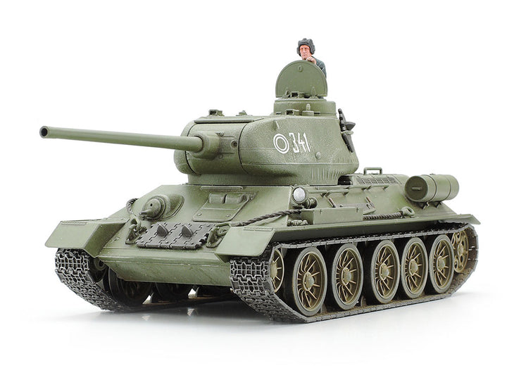 Tamiya Russian T-34-85 Medium Tank 1:48 Model Kit 32599 — manufacturer example 1